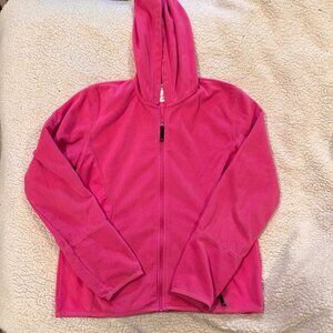 Danskin Zip-Up Pink Hoodie Size L